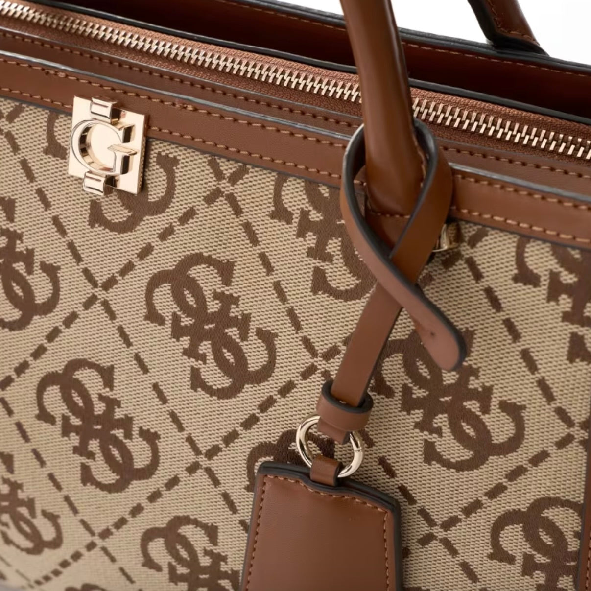 GUESS AUDREY LOGO GIRLFRIEND SATCHEL