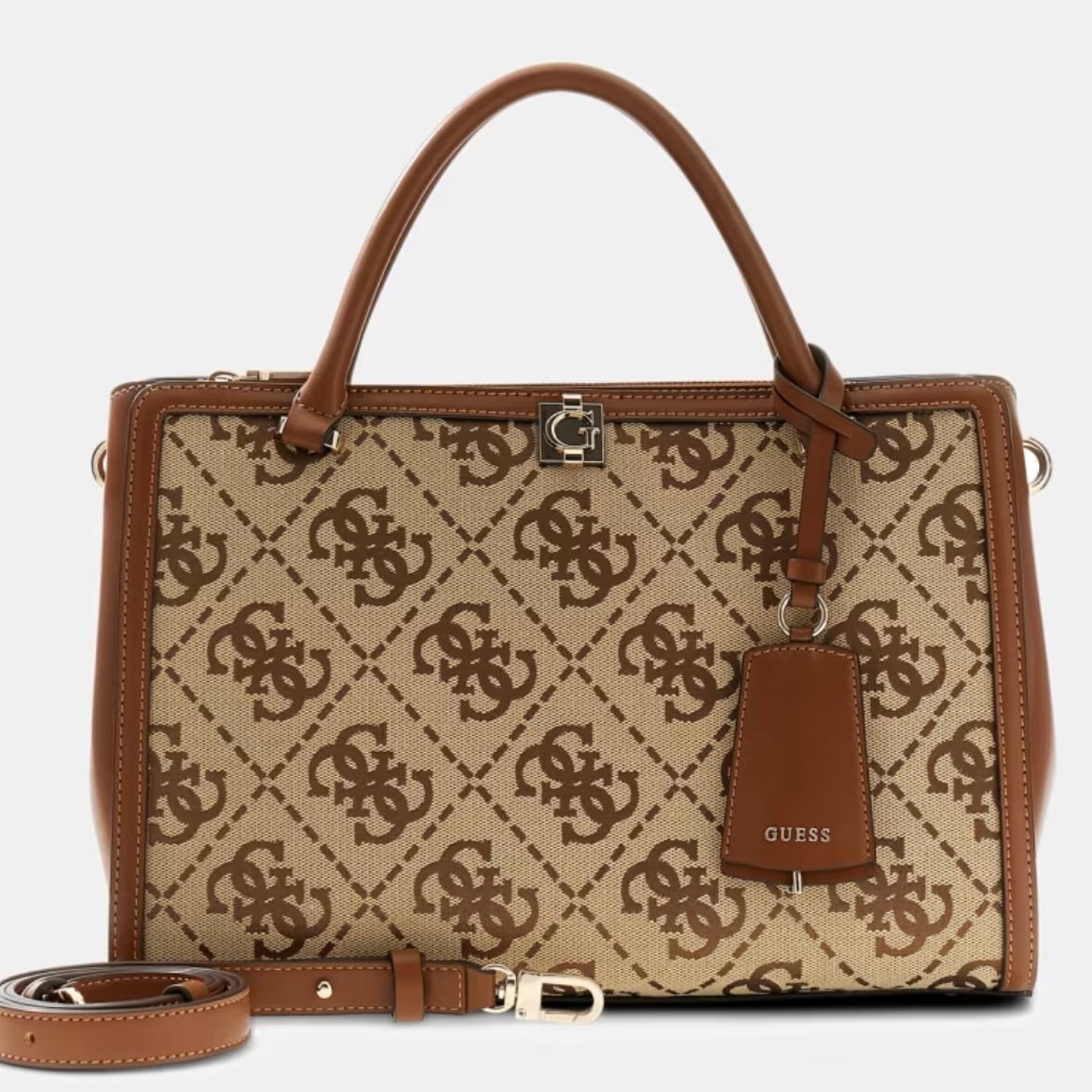 GUESS AUDREY LOGO GIRLFRIEND SATCHEL