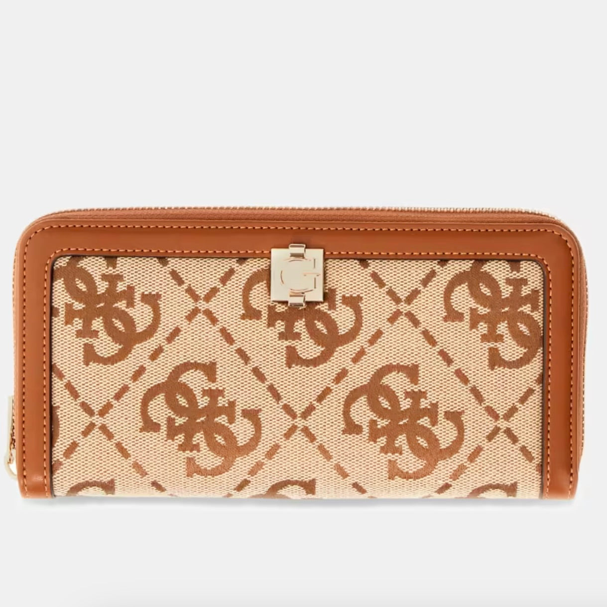 GUESS AUDREY LOGO SLG LRG ZIP AROUND