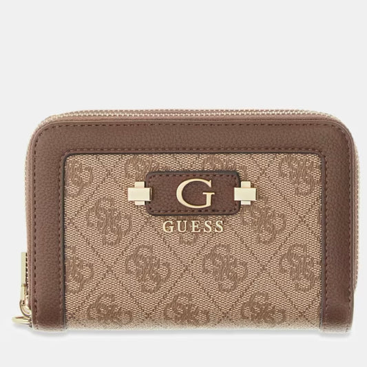 GUESS LINDSEY SLG MED DOUBLE ZIP