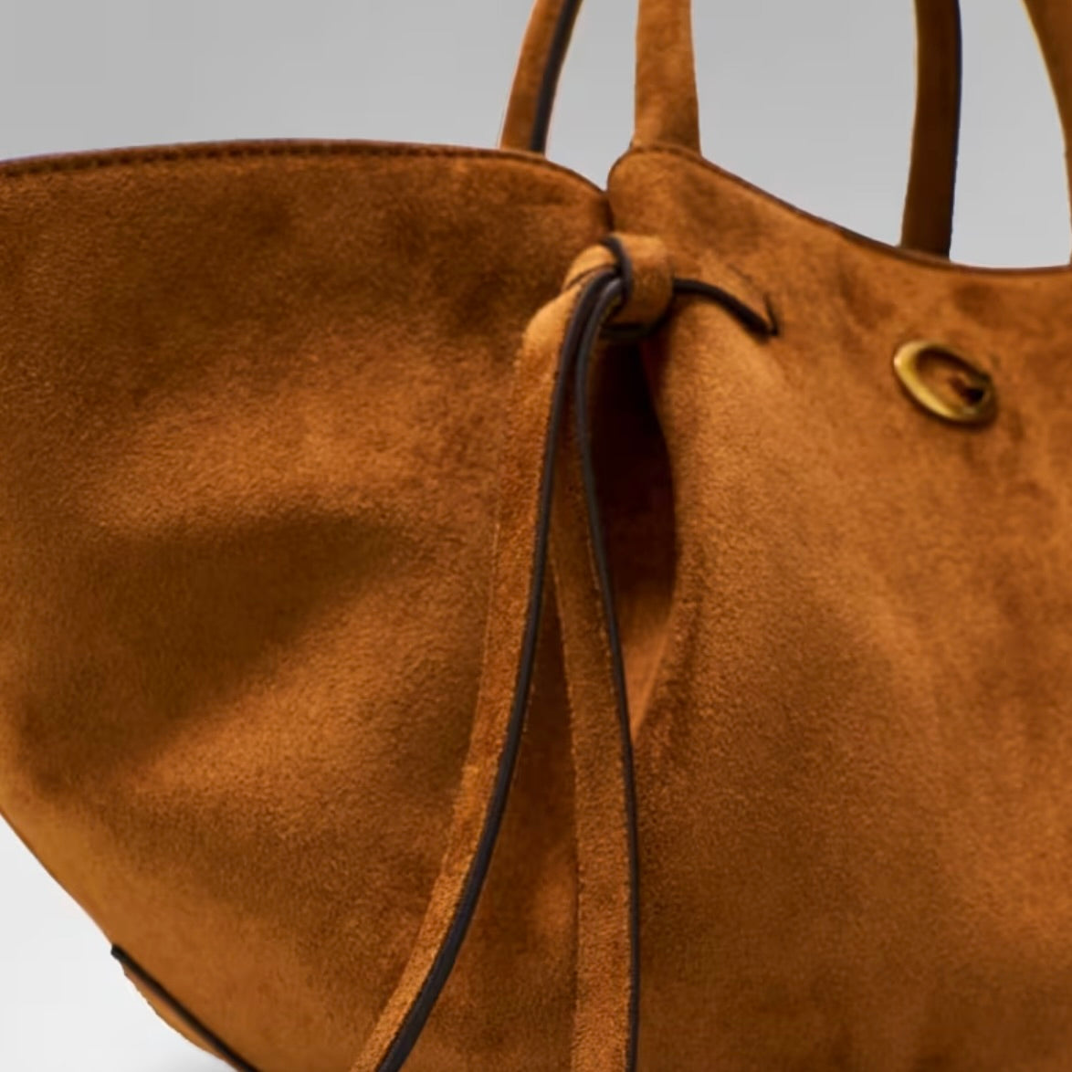 GUESS ALLEGRA GIRLFRIEND SATCHEL SUEDE