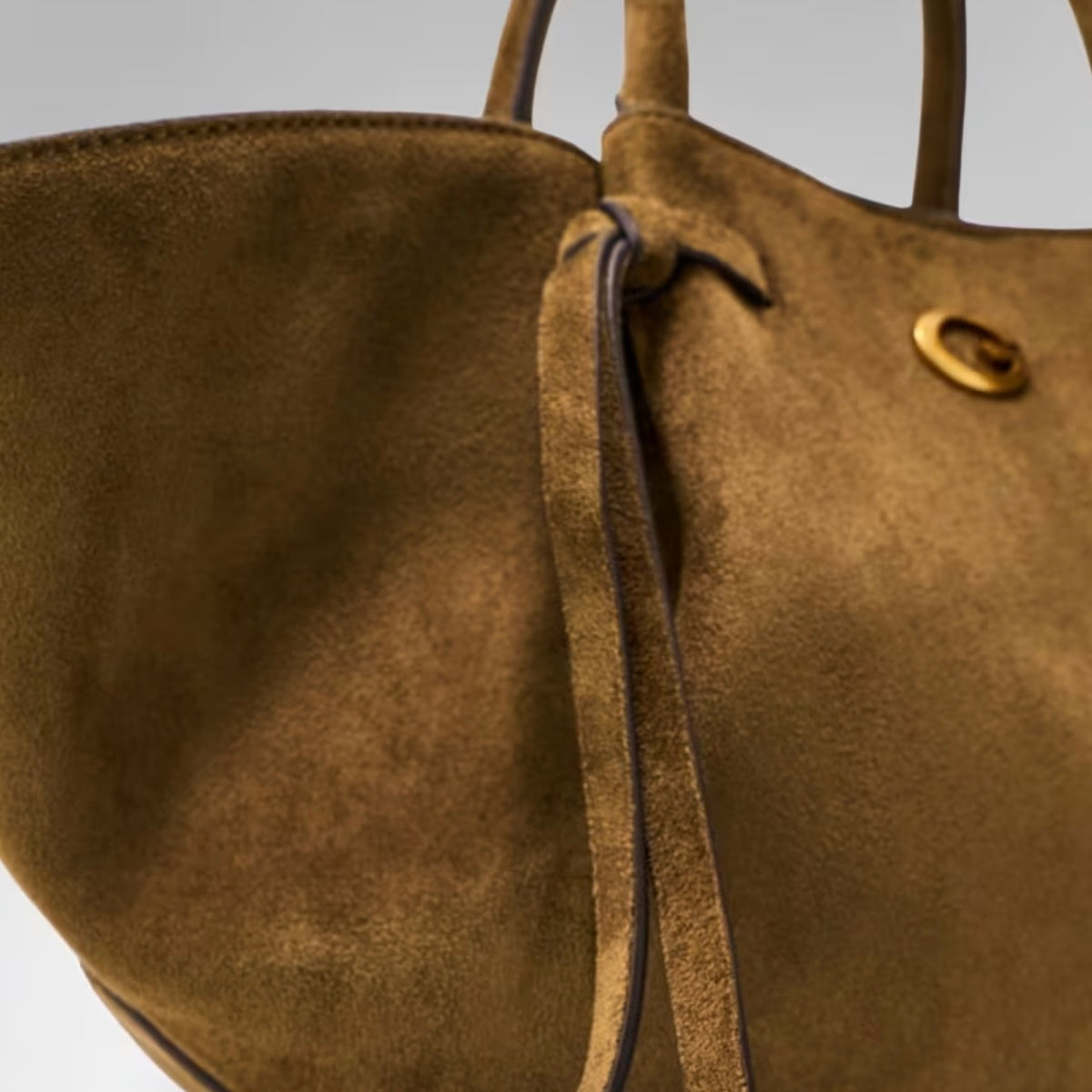 GUESS ALLEGRA GIRLFRIEND SATCHEL SUEDE