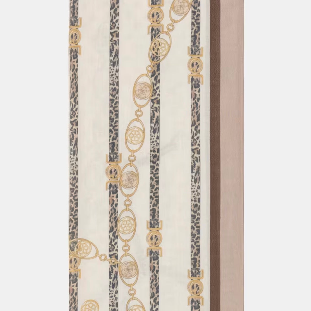 GUESS PRINTED SCARF CATENE LUREX