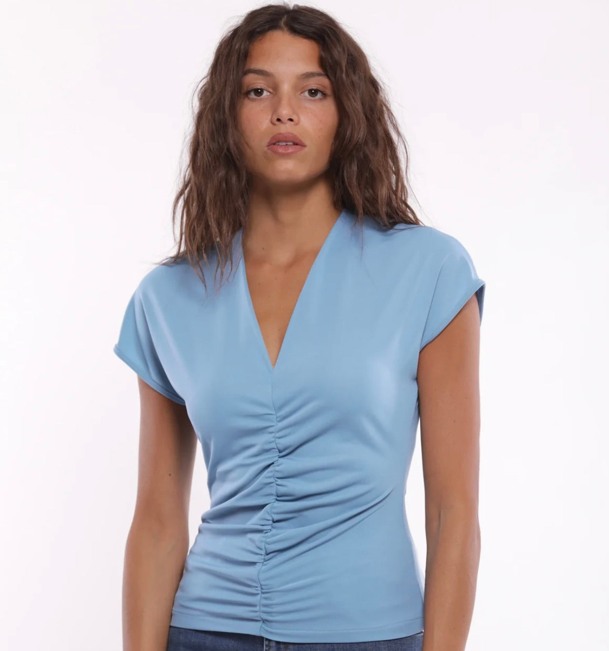 Mimì Muà BLUSA CON RIPRESE