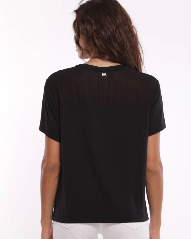 Mimì Muà T-SHIRT CON TRASPARENZE