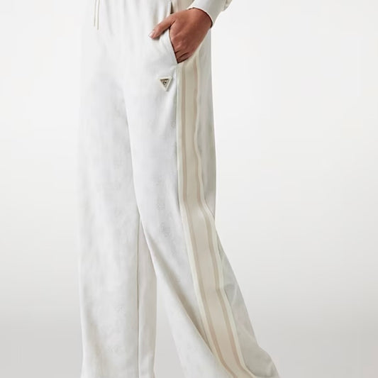 GUESS PANTALONE TUTA LOGATO CON BANDA LATERALE