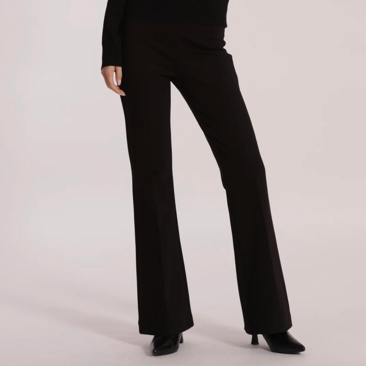Mimì-Muà PANTALONE FLARE IN PUNTO MILANO