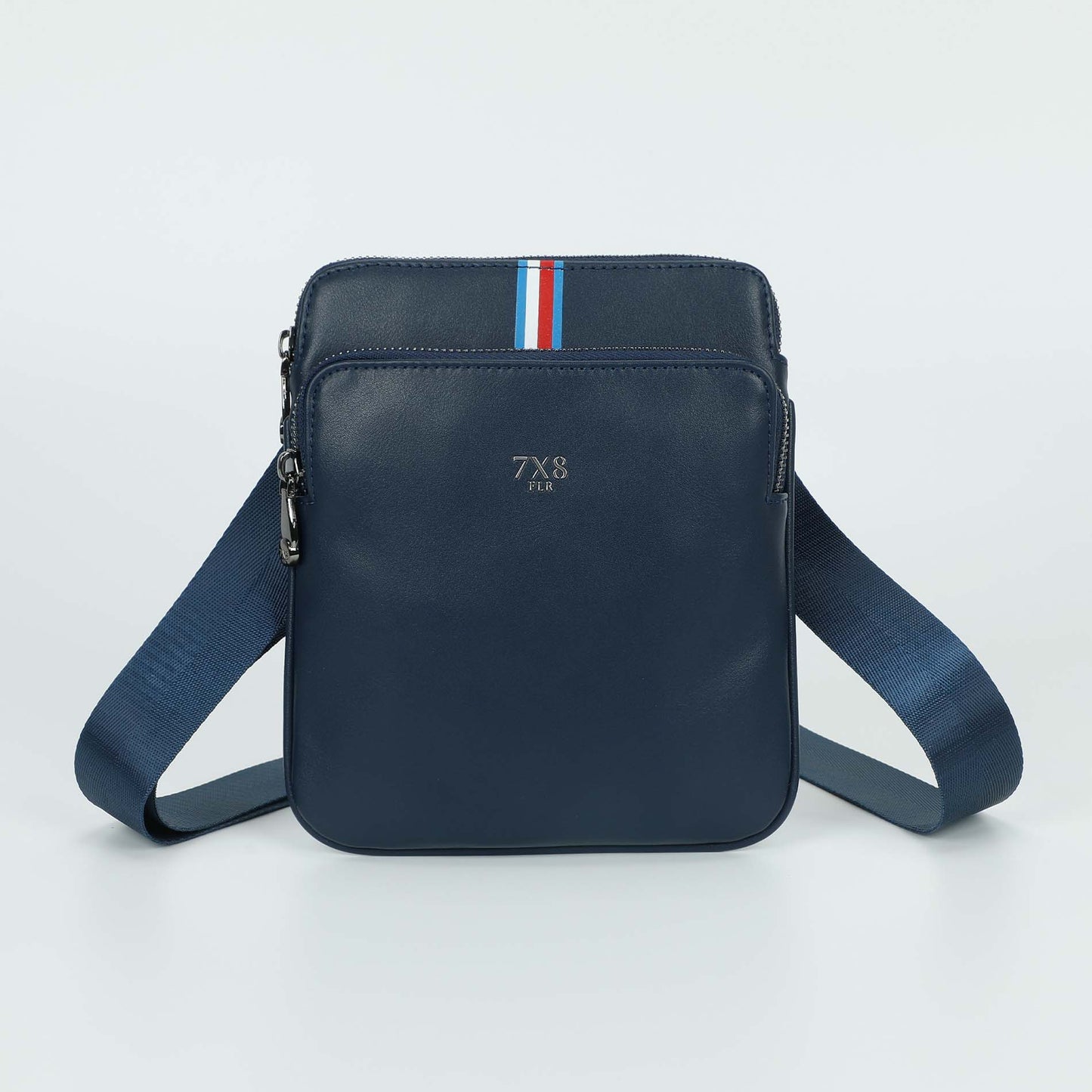 7X8 BORSA A TRACOLLA IN SIMILPELLE DOPPIA TASCA